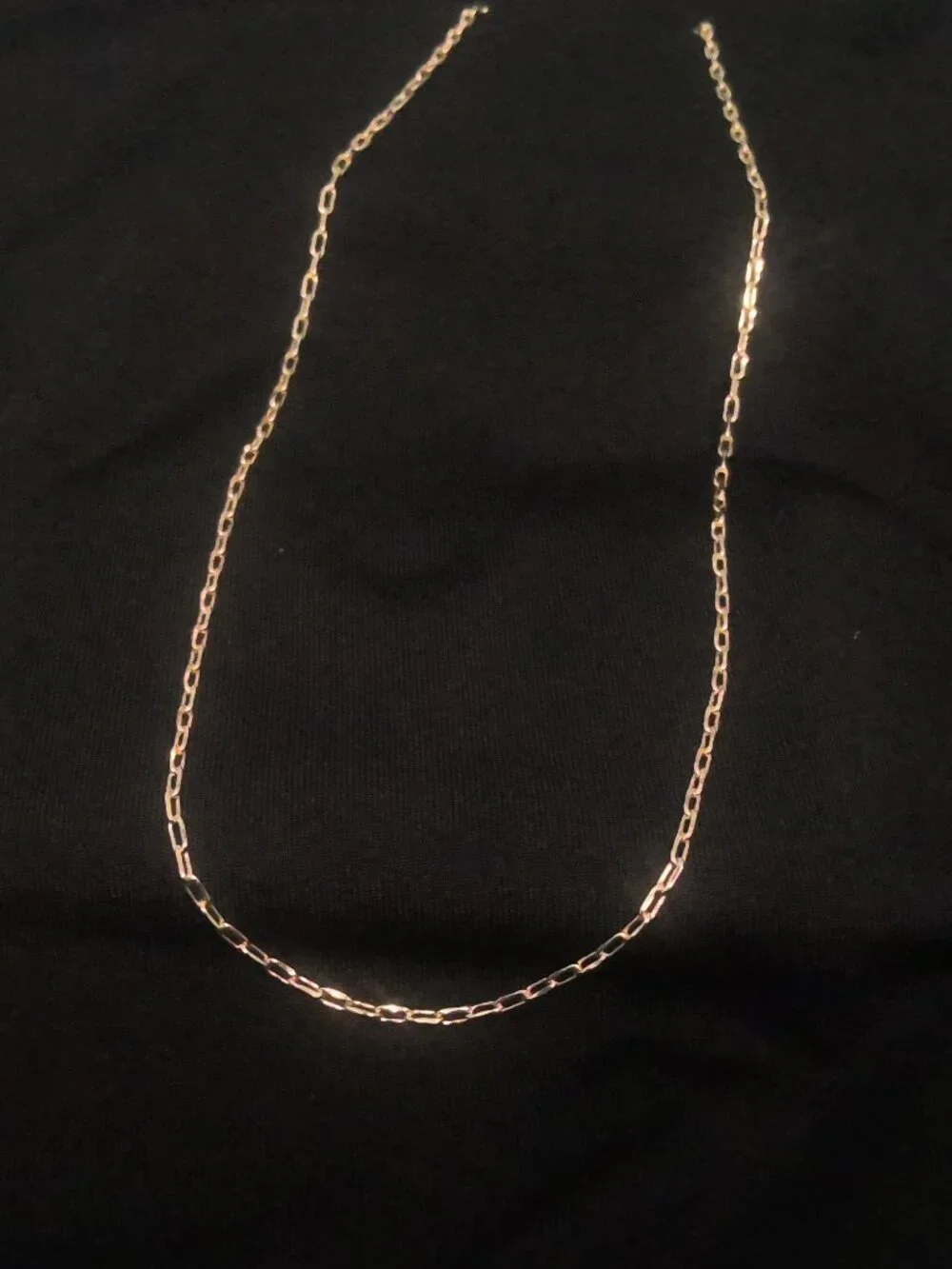 ✨2 for $30 NWOT 18K gold layered/bonded 1.7mm Italia Forzatina 16 inch chain